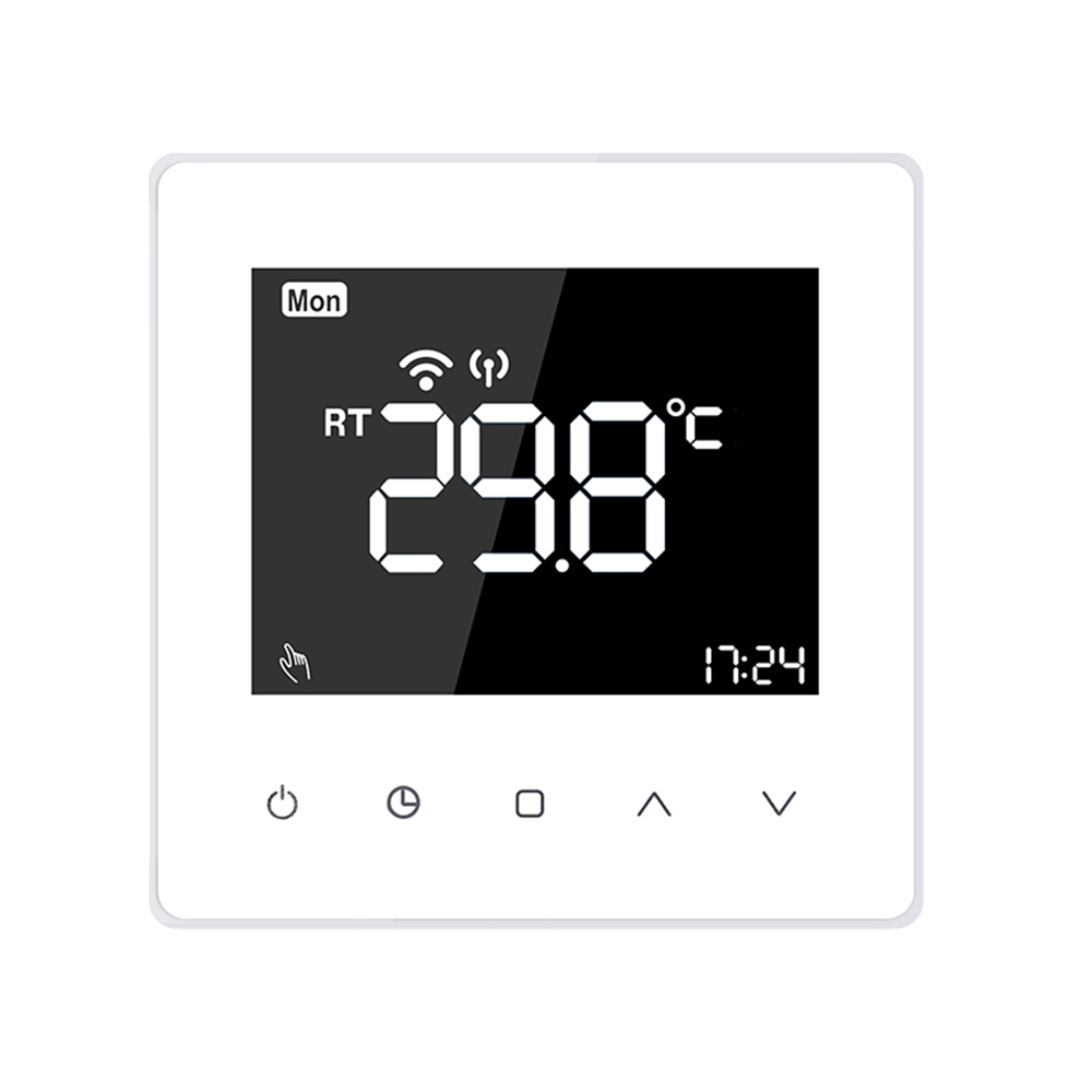 TP618 Battery power supply LCD display Wired Thermostat for Combi Boiler 